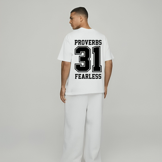 proverbs 31 fearless | Oversize T-Shirt