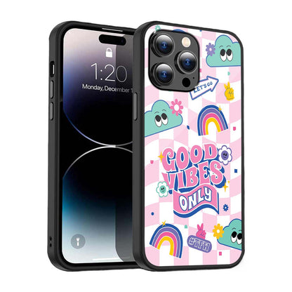 Good Vibes Only Phone Cover | Glass Case