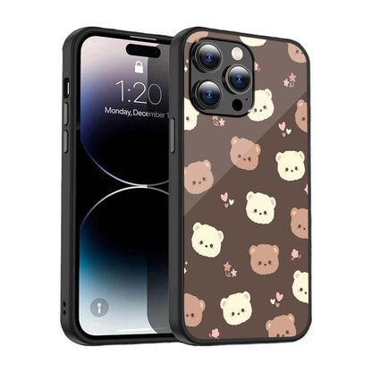Bear Bliss Phone Cover | Glass Case