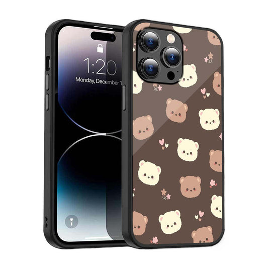 Bear Bliss Phone Cover | Glass Case