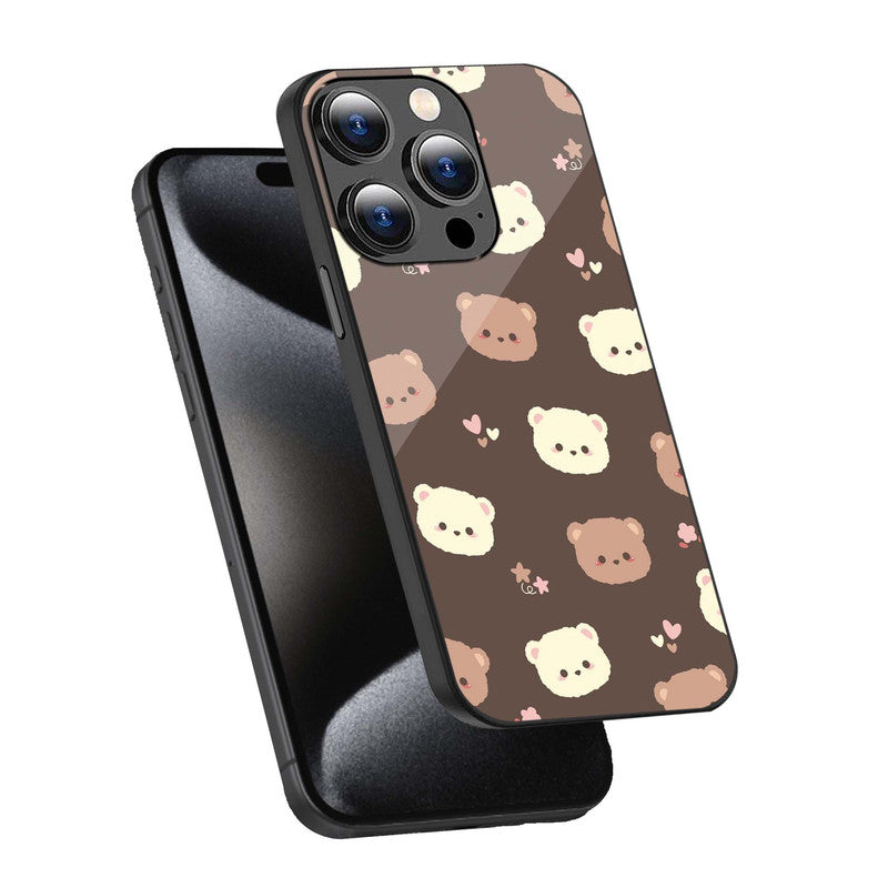 Bear Bliss Phone Cover | Glass Case