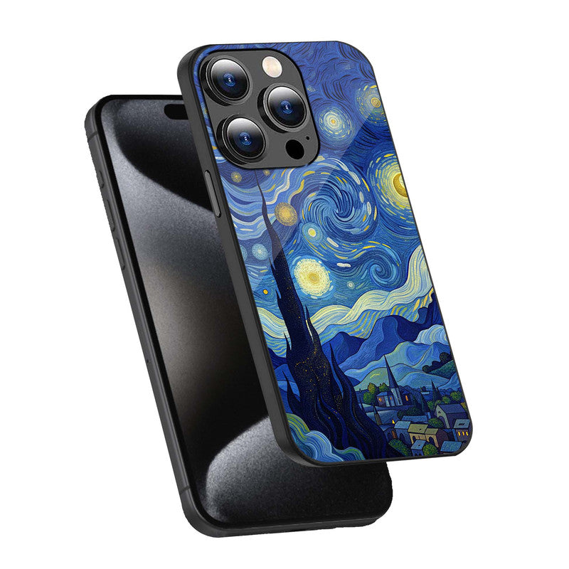 Starry Night Phone Cover | Glass Case
