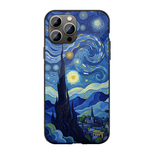 Starry Night Phone Cover | Glass Case