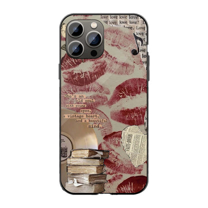 Vintage Love Phone Cover | Glass Case